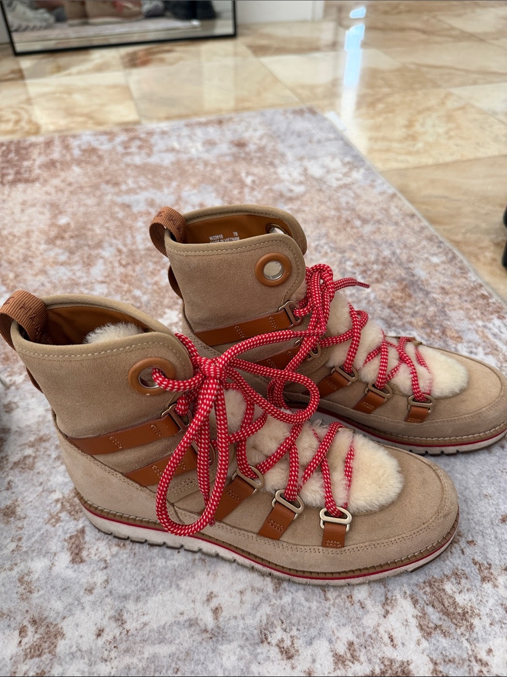 Cole Haan Zerogrand Luxe Water Resistant Women’s Hiker Boots